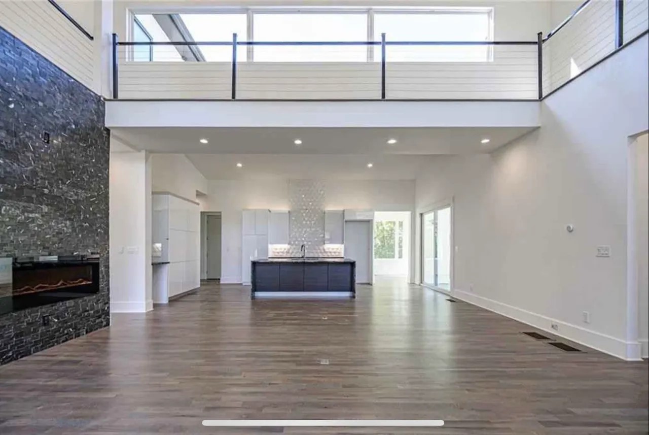 interior home restoration and repair project by contractor in Georgia