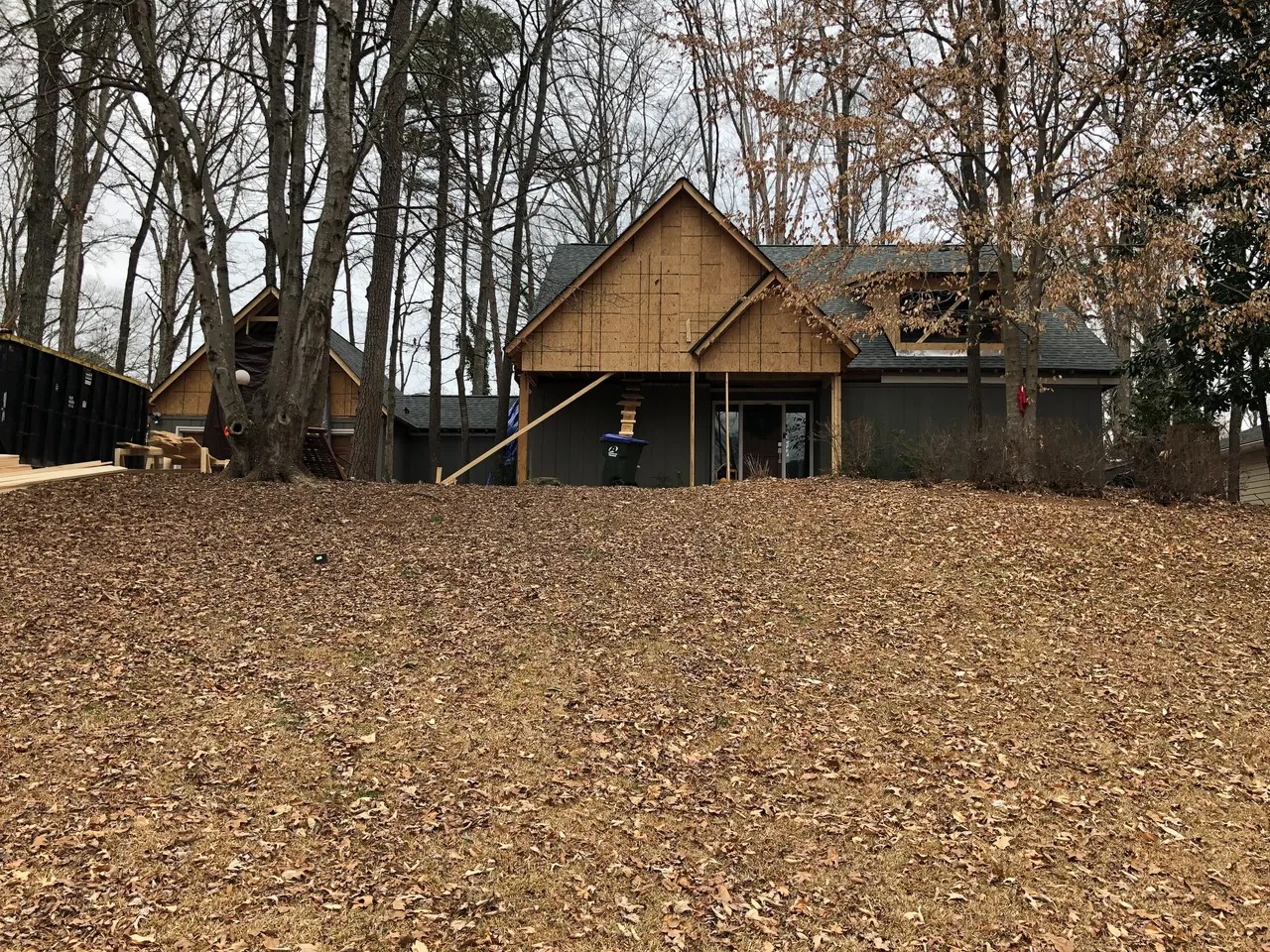 completed second story home addition project contractor Georgia